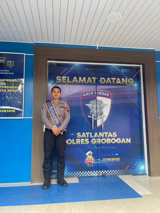 Pelayanan BPKB Satlantas Polres Grobogan Ramah dan Humanis, Masyarakat Merasa Terlayani