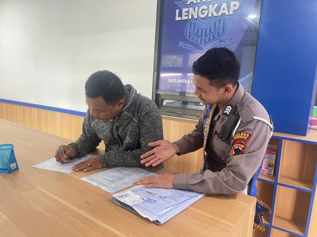 Pelayanan BPKB Satlantas Polres Grobogan Humanis dan Profesional, Warga Merasa Terbantu