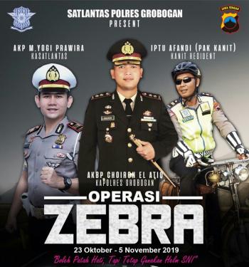 Jelang Ops Zebra Candi, Sat lantas Grobogan Gencarkan sosialisasi